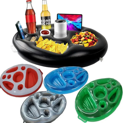 Summer Party Bucket Cup Holder Inflatable Pool Float Beer Drinking