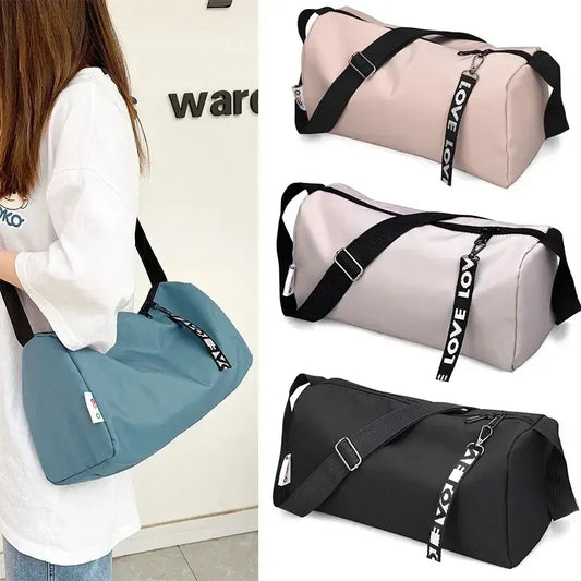 Women Gym Bag Waterproof Fitness Training Bag