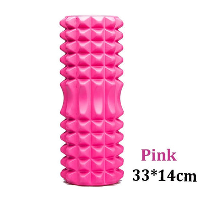 Yoga Column Foam Roller for Fitness, Pilates, and Muscle Relaxation