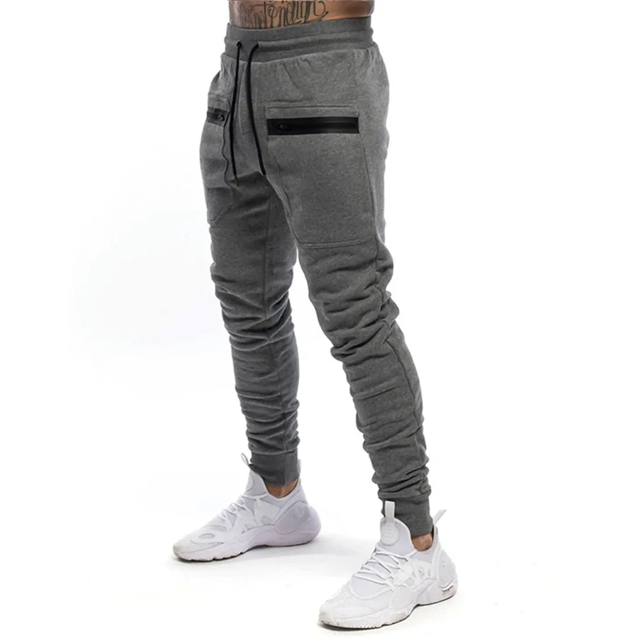 Men's Zip Pocket Jogger Sweatpants: