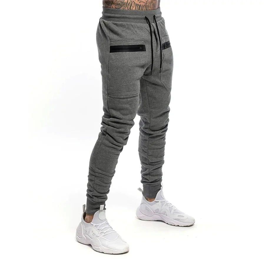 Men's Zip Pocket Jogger Sweatpants: