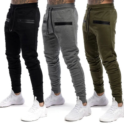 Men's Zip Pocket Jogger Sweatpants: